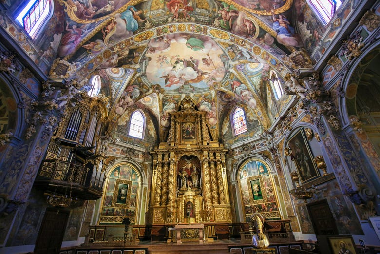 The altar of St. Nicholas