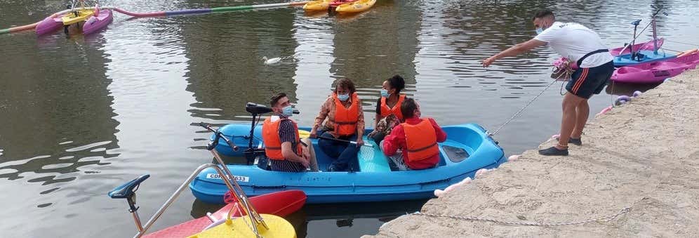 Alquiler de lancha sin licencia en el río Pisuerga