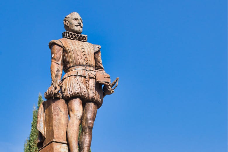 Estatua de Miguel de Cervantes