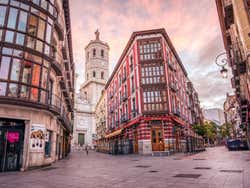 Calle de tiendas
