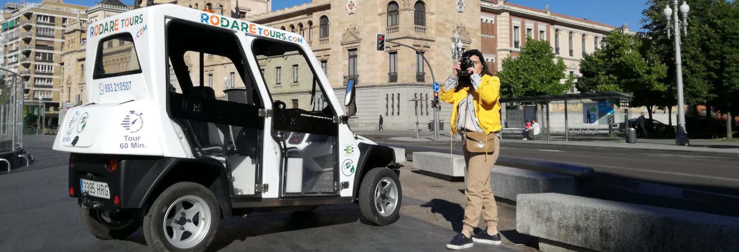 Tour en coche eléctrico por Valladolid desde Valladolid