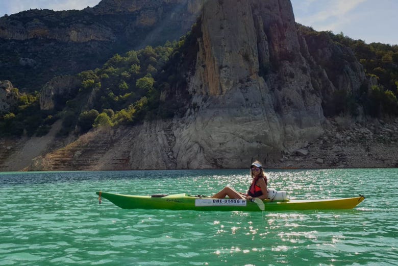 En Kayak por Mont-Rebei
