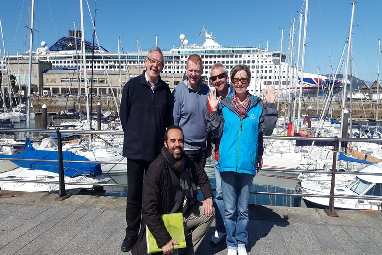 Visite privée de Vigo et son port en famille