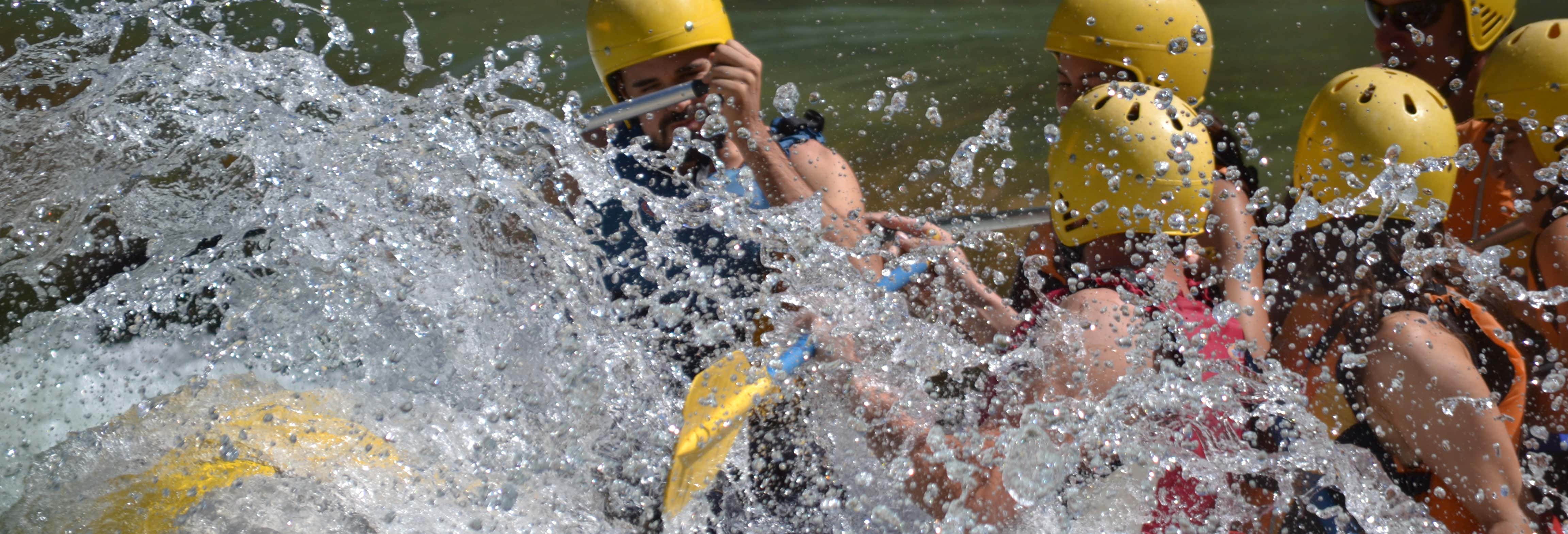 Rafting en el río Guadalquivir