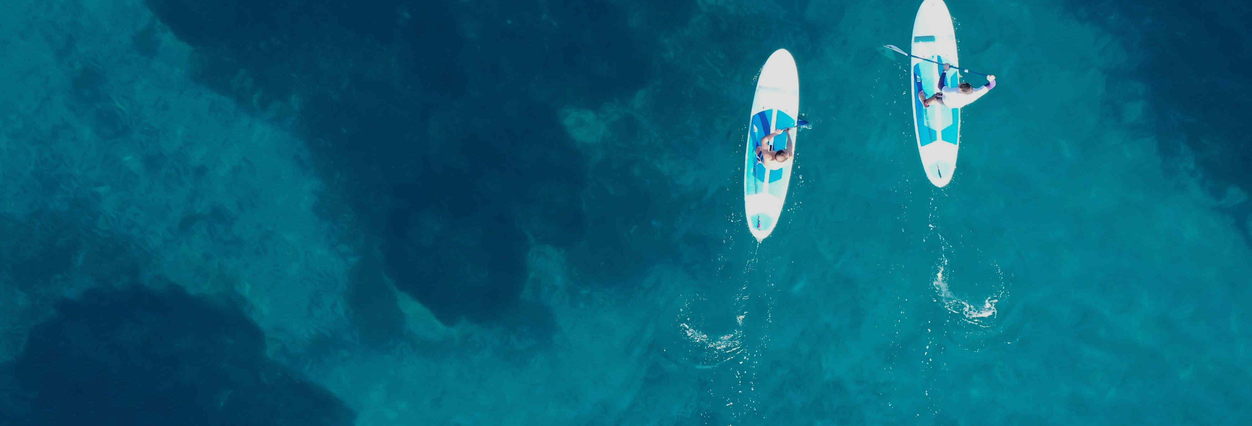Paddle surf en Villanueva y Geltrú