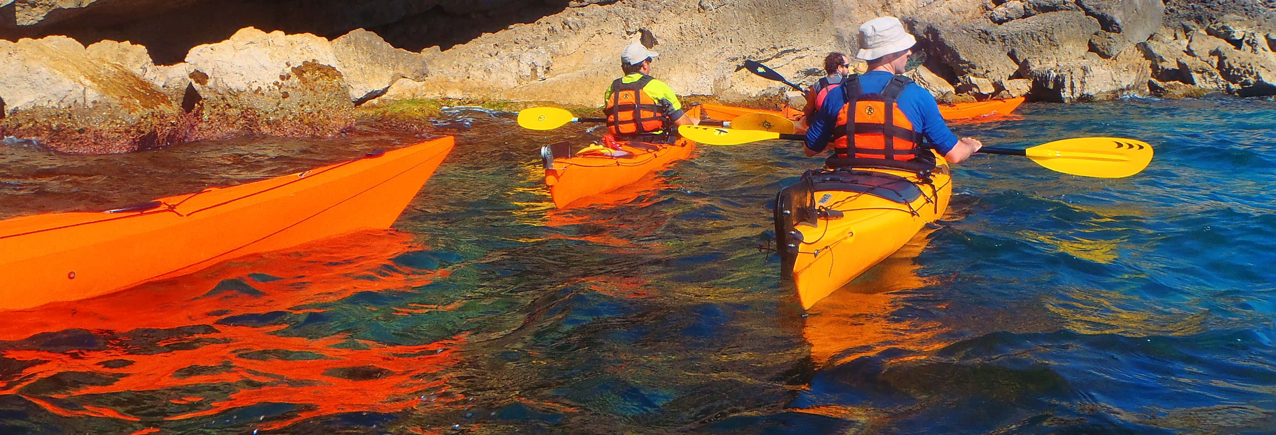 Tour en kayak por Villanueva y Geltrú