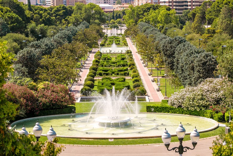 Fuente del Parque Grande de Zaragoza