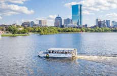 Tour en autobús anfibio por Boston