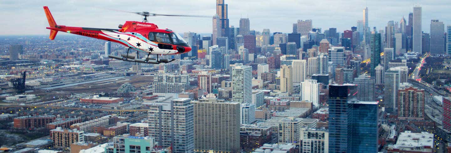 Paseo en helicóptero por Chicago