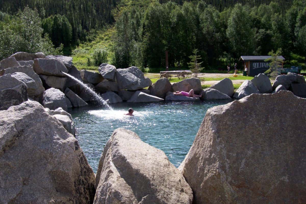 Excursión a las aguas termales de Chena desde Fairbanks