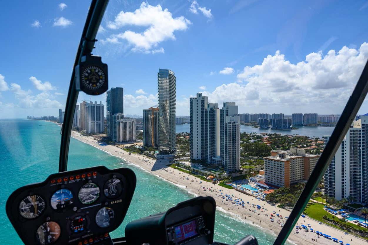 Paseo en helicóptero por Miami desde Fort Lauderdale