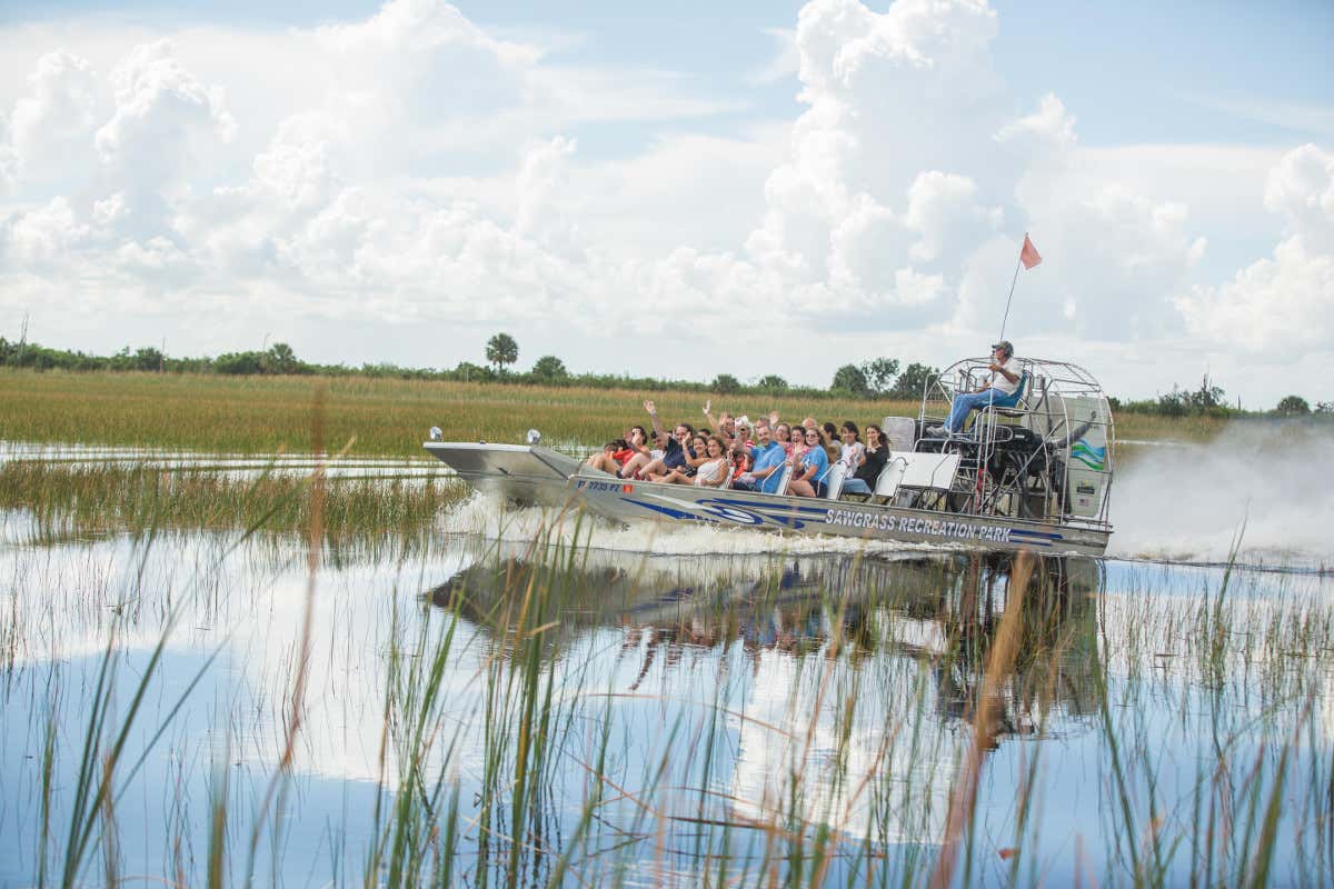 Paseo en aerodeslizador por los Everglades desde Fort Lauderdale