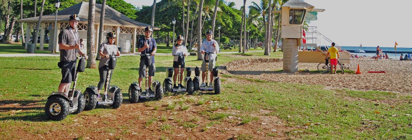 Visite de Waikiki en segway