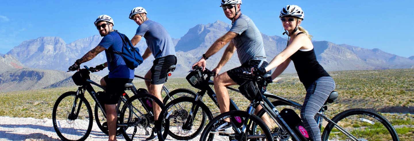 Tour de bicicleta elétrica pelo Red Rock Canyon