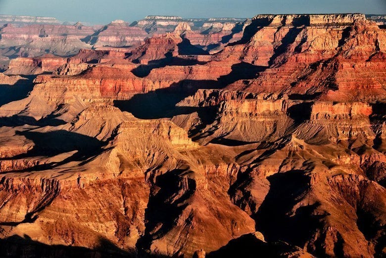 Grand Canyon ao entardecer