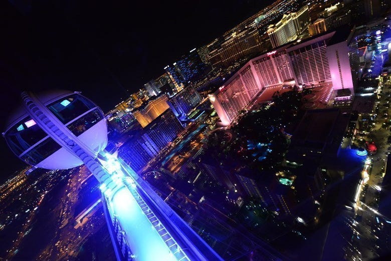 Views from the High Roller