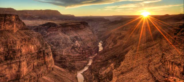 Excursion au Grand Canyon au coucher de soleil