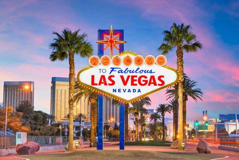 O famoso painel de Las Vegas