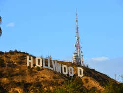 La mitica scritta Hollywood
