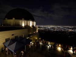 Observatoire Los Angeles de nuit