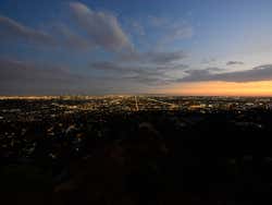 Vue depuis l'observatoire de Los Angeles