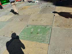 Famous outside the TCL Chinese Theatre