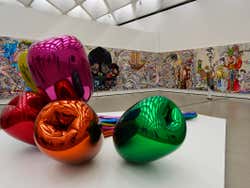 Exhibit in The Broad
