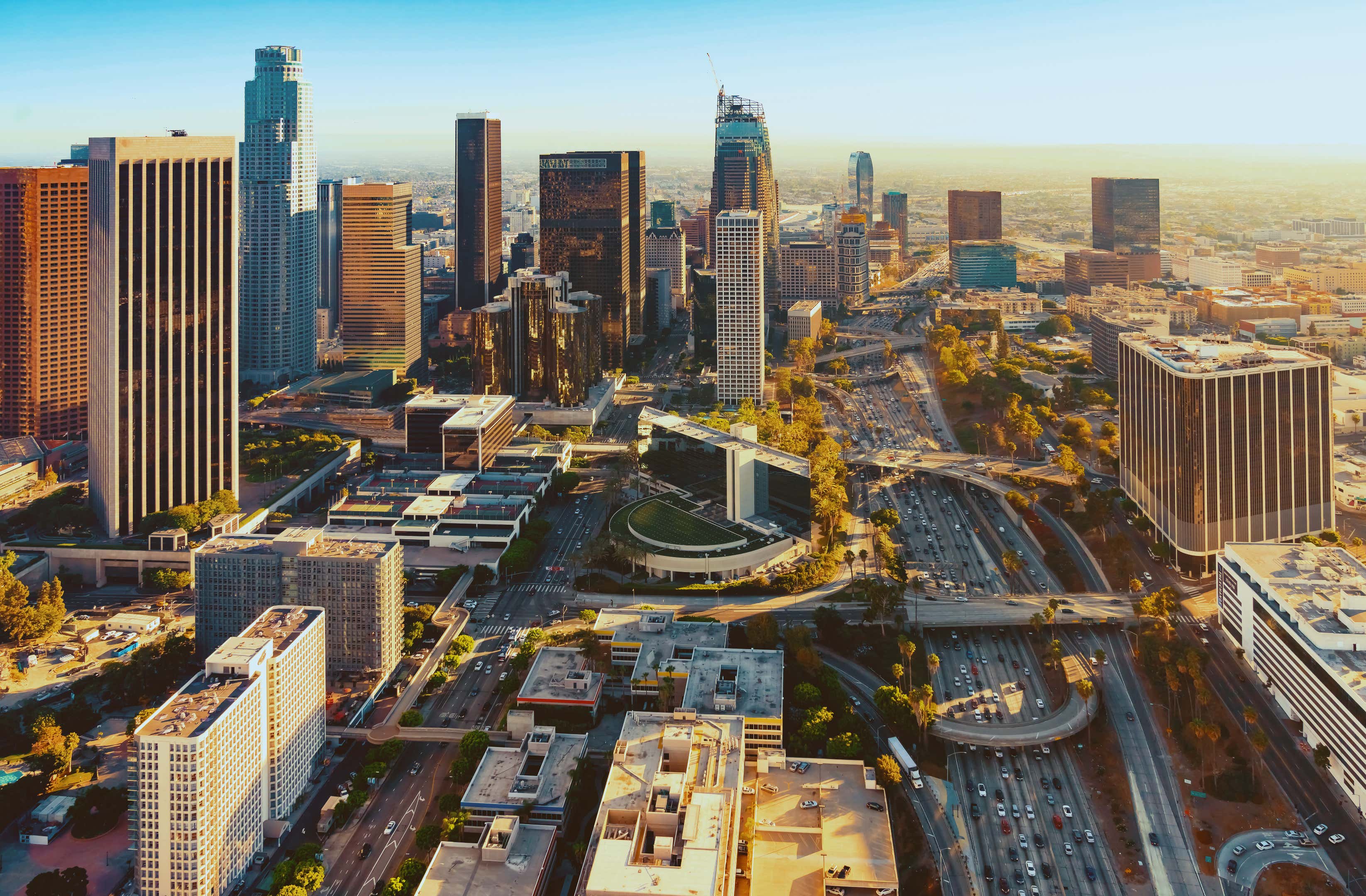 Vue sur Los Angeles