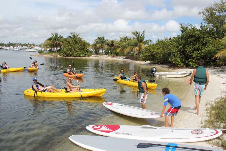 miami kayak tour