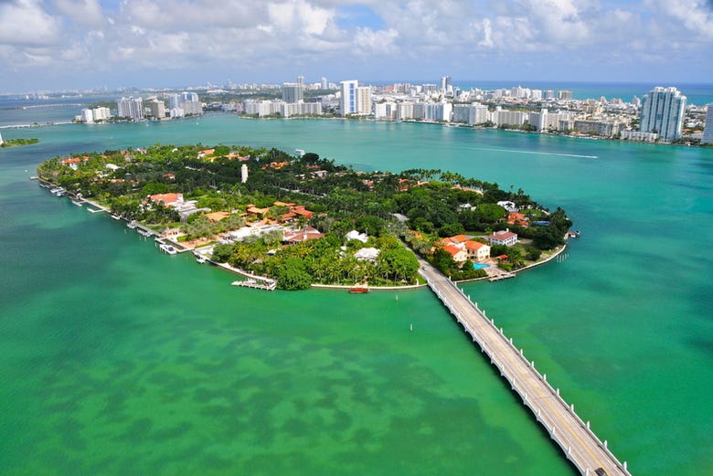 Star Island, the home of Miami's celebrities