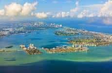 Vol en avion au-dessus de Miami