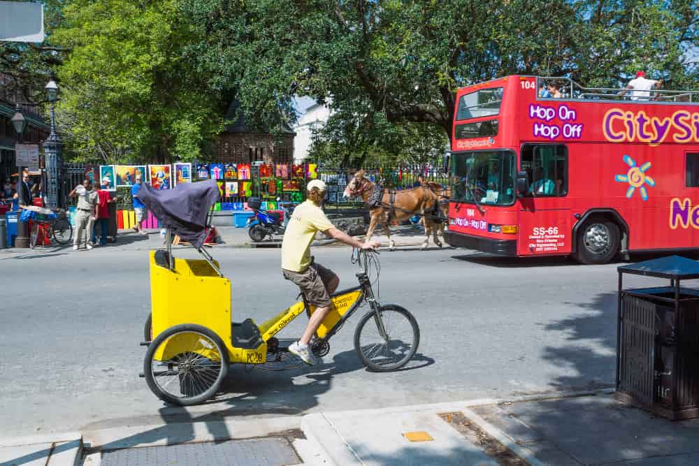 Autobús turístico de Nueva Orleans
