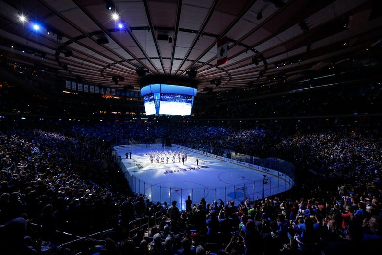 New York Rangers ice rink