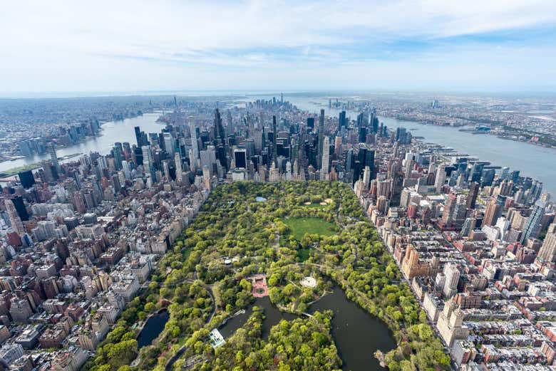 Central Park desde las alturas
