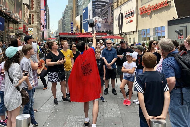 Exploring Times Square
