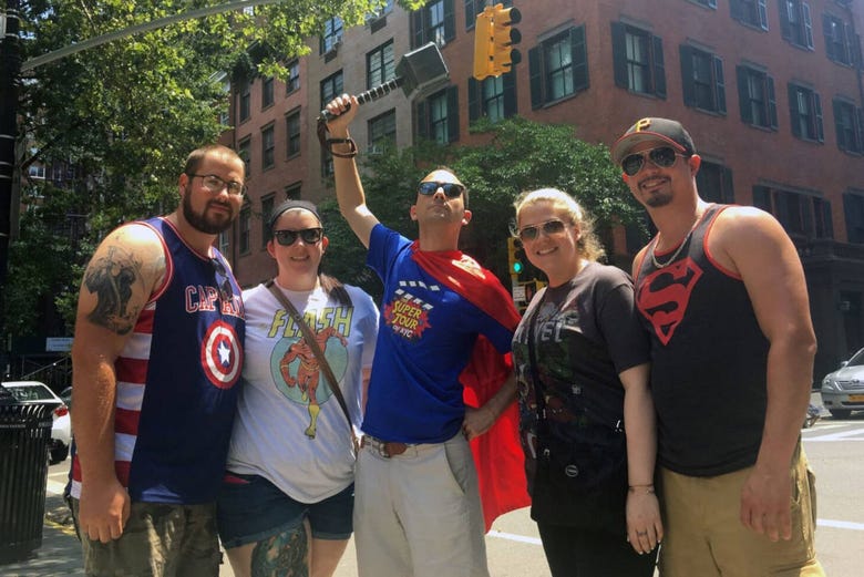 Tour dos super-heróis de Nova York