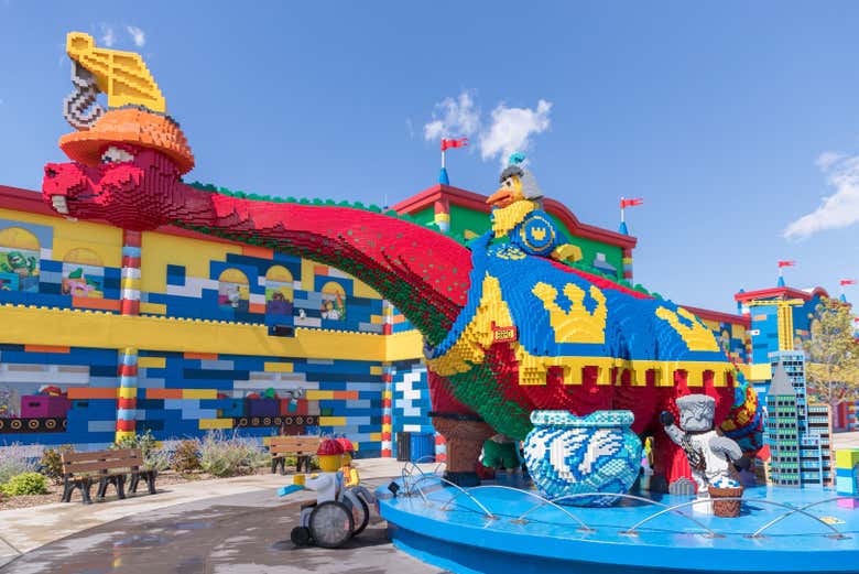 Recorriendo el parque Legoland de Nueva York