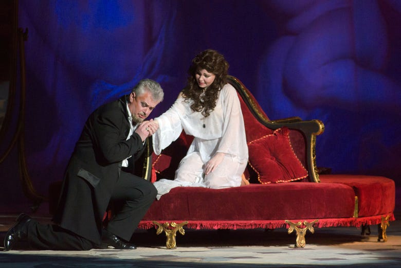 Scena de La Traviata