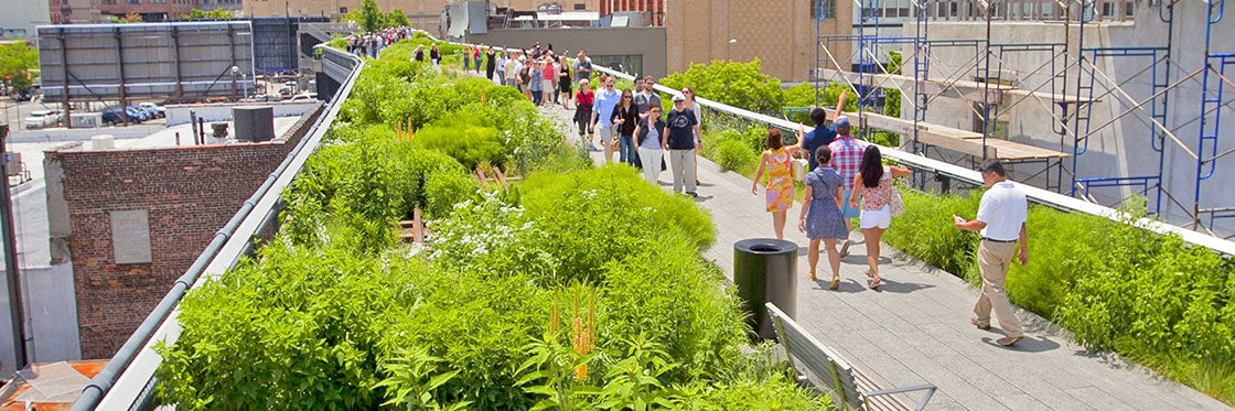 High Line Elevated Park - New York's Elevated Park