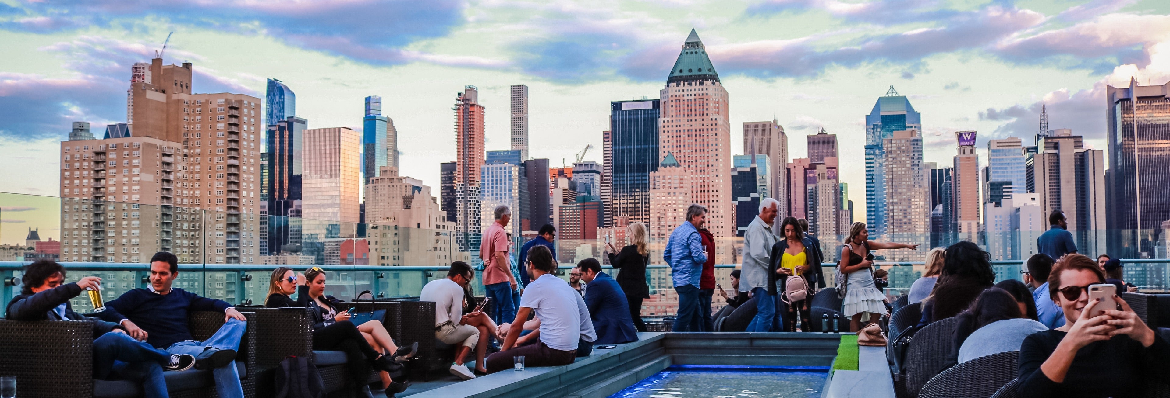 Tour pelos bares nos rooftops de Nova York