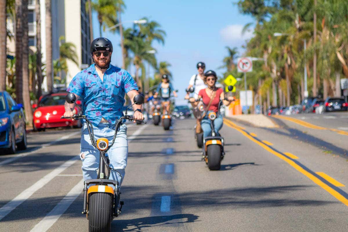 Tour en moto eléctrica por San Diego