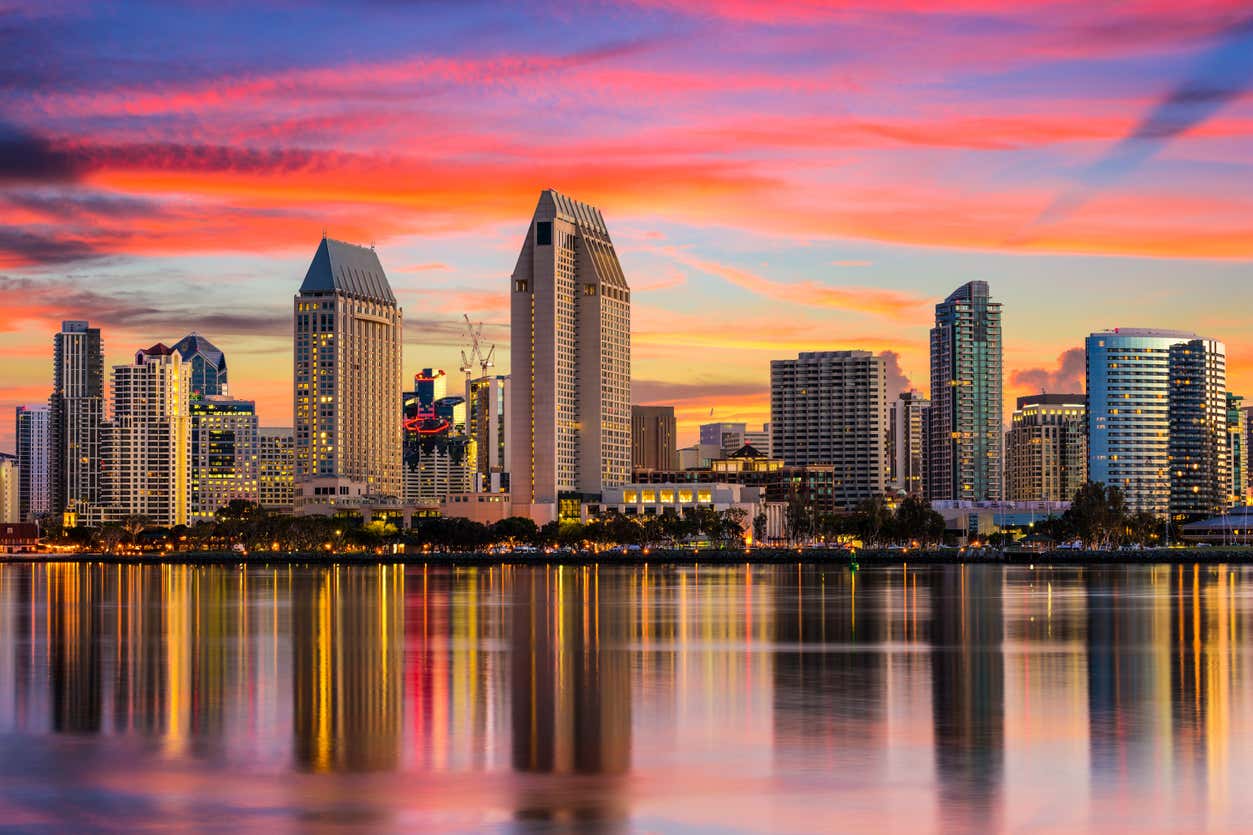 Tour panorámico nocturno por San Diego