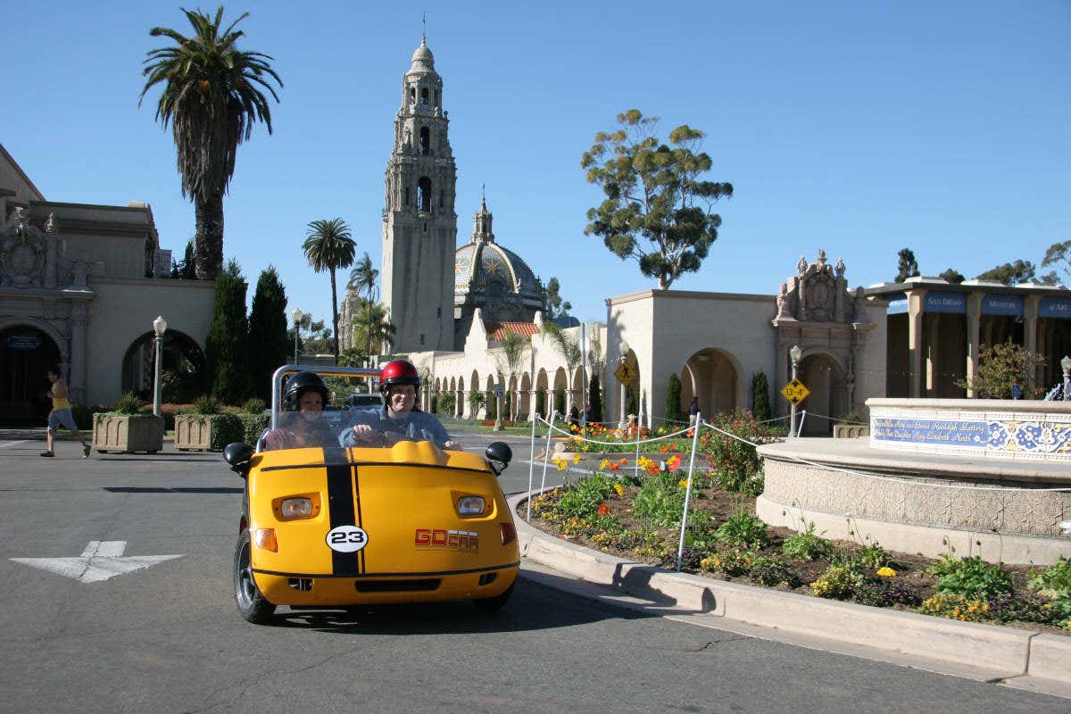 Tour en coche eléctrico por San Diego