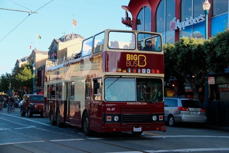Ônibus turístico de São Francisco