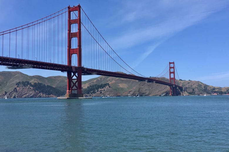 Le Golden Gate, célèbre pont de San Francisco