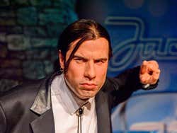 John Travolta at Madame Tussauds