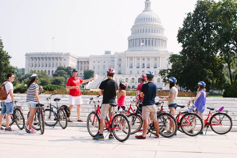 Visitando Washington DC de bicicleta