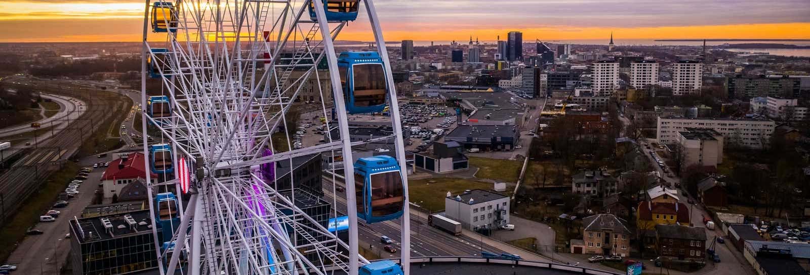 Entrada a Skywheel Tallin