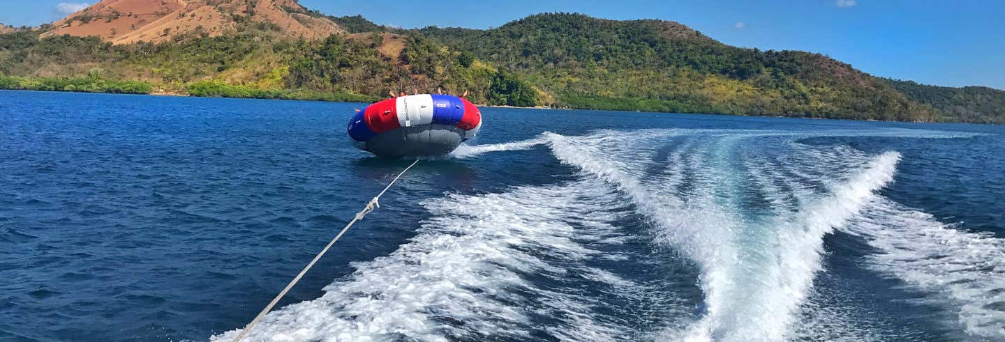 Tubing ou banana boat em Coron