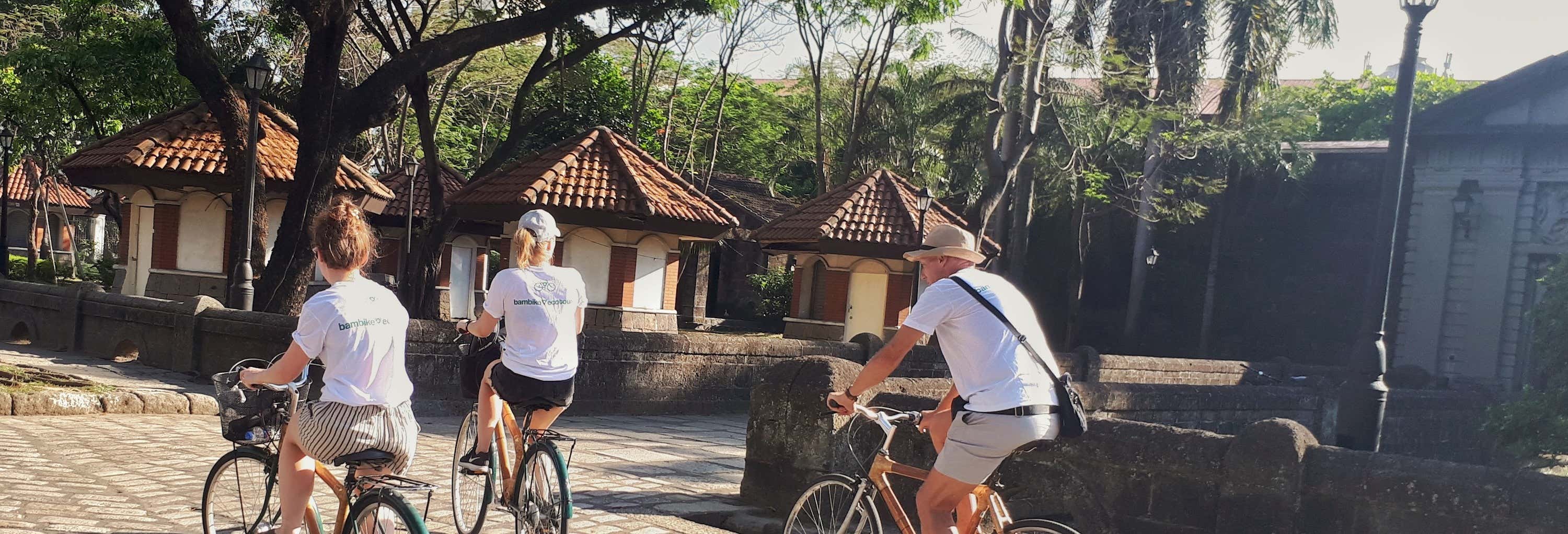 Tour en bicicleta de bambú por Intramuros